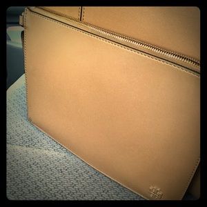 Tory Burch block tote with wristlet